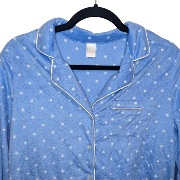 Adonna Blue Polka Dot Pajama Set, Size S ๐๐ค - Picture 6 of 12